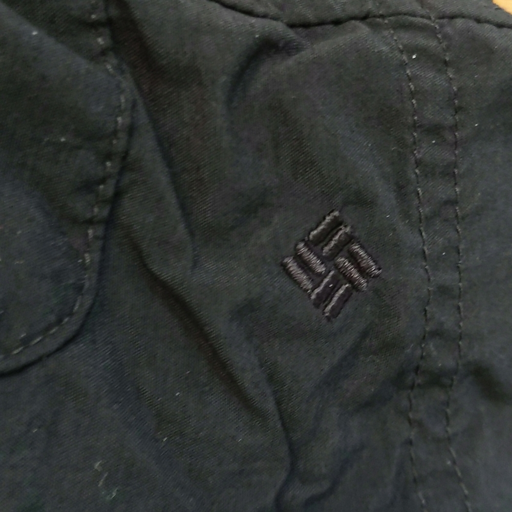 Women's XL Columbia 6inch nylon cargo shorts with belt - Picture 2 of 7